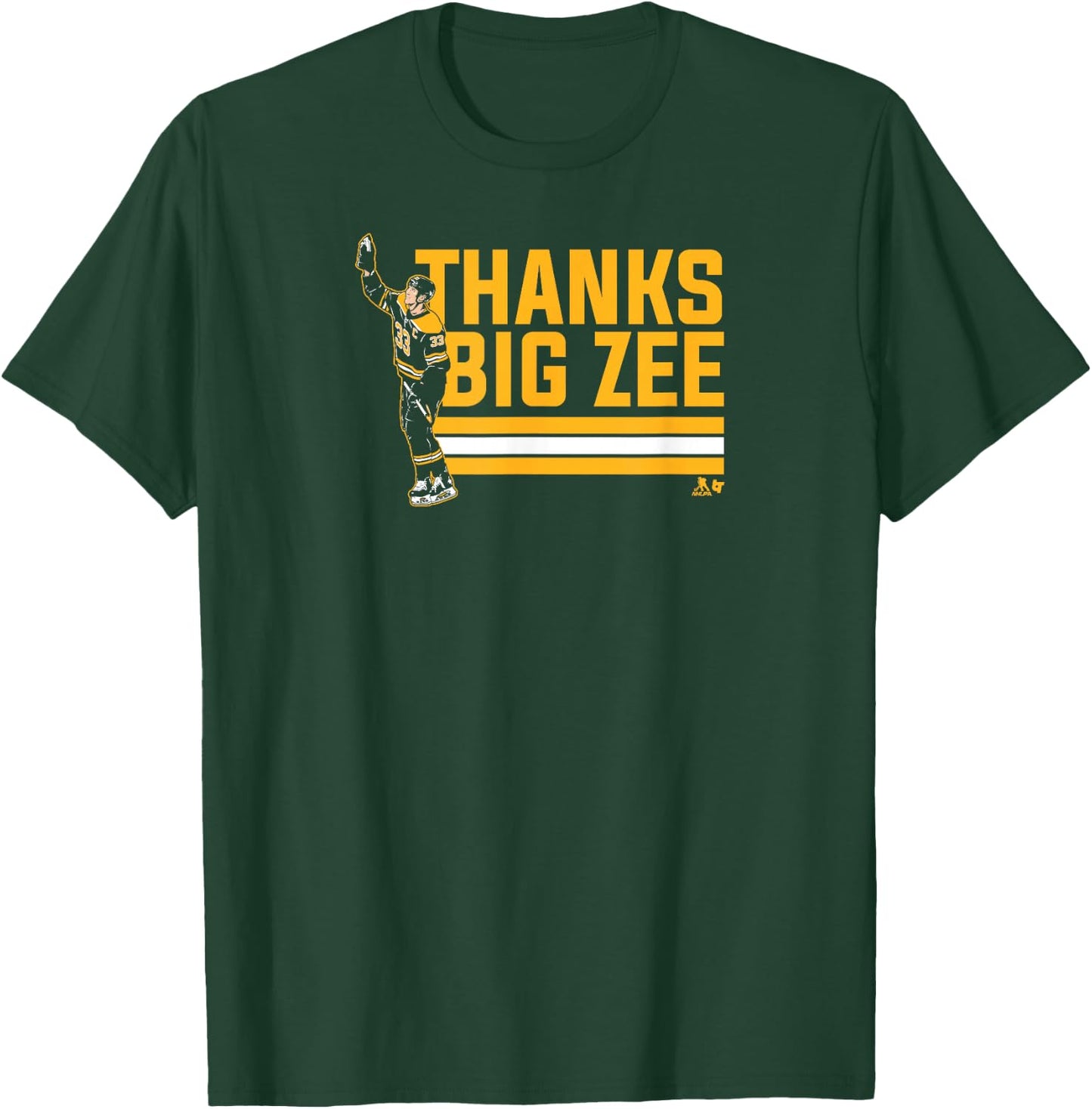 Zdeno Chara - Thanks Big Zee - Boston Hockey T-Shirt - T-Shirt | Forest