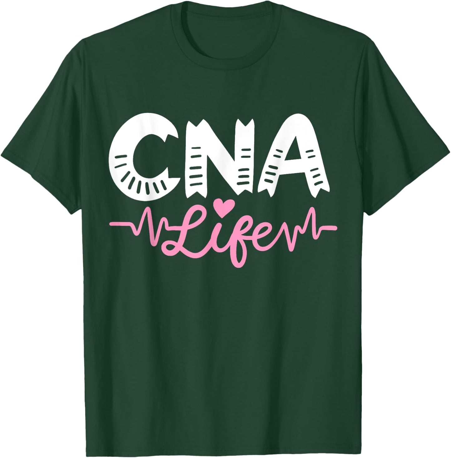 CNA Certified Nursing Assistant T-Shirt - T-Shirt | Forest
