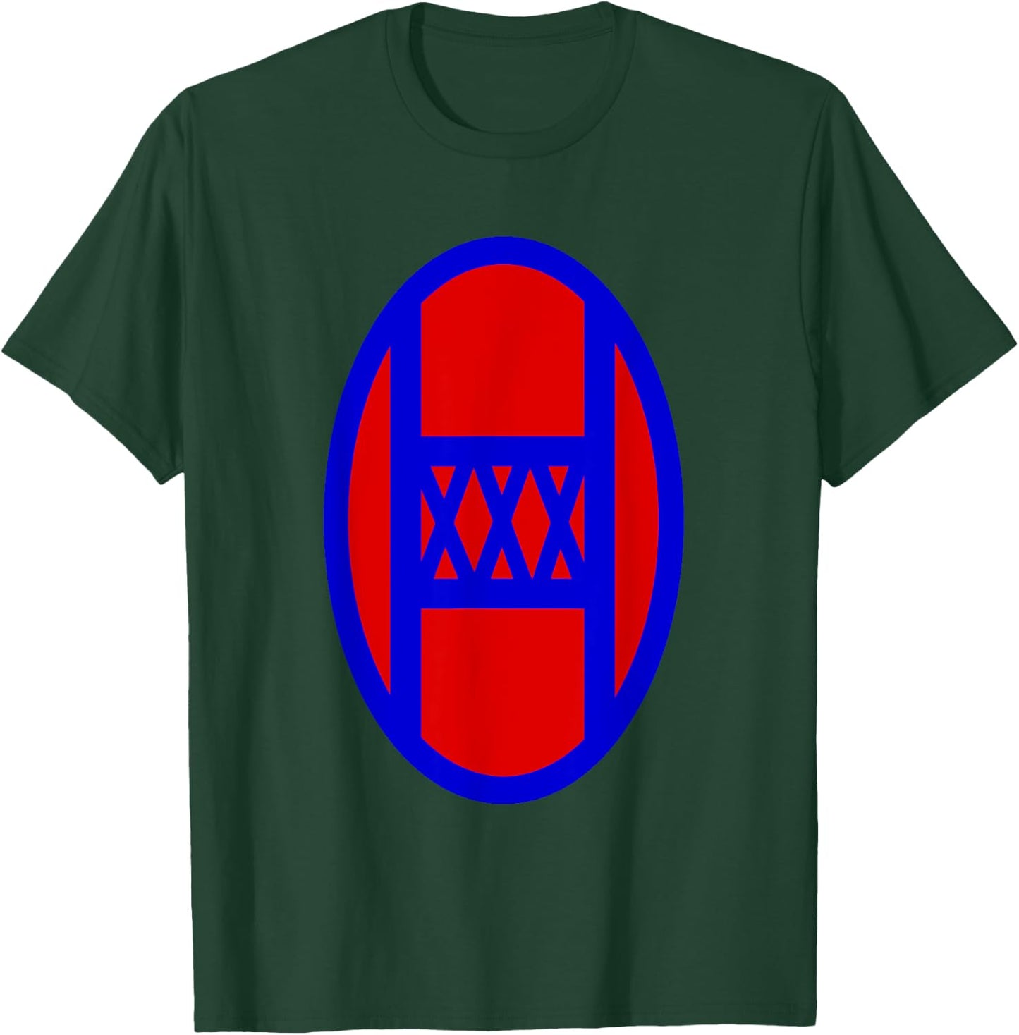 30th Armored Brigade Combat Team Patch - 30th ABCT T-Shirt - T-Shirt | Forest