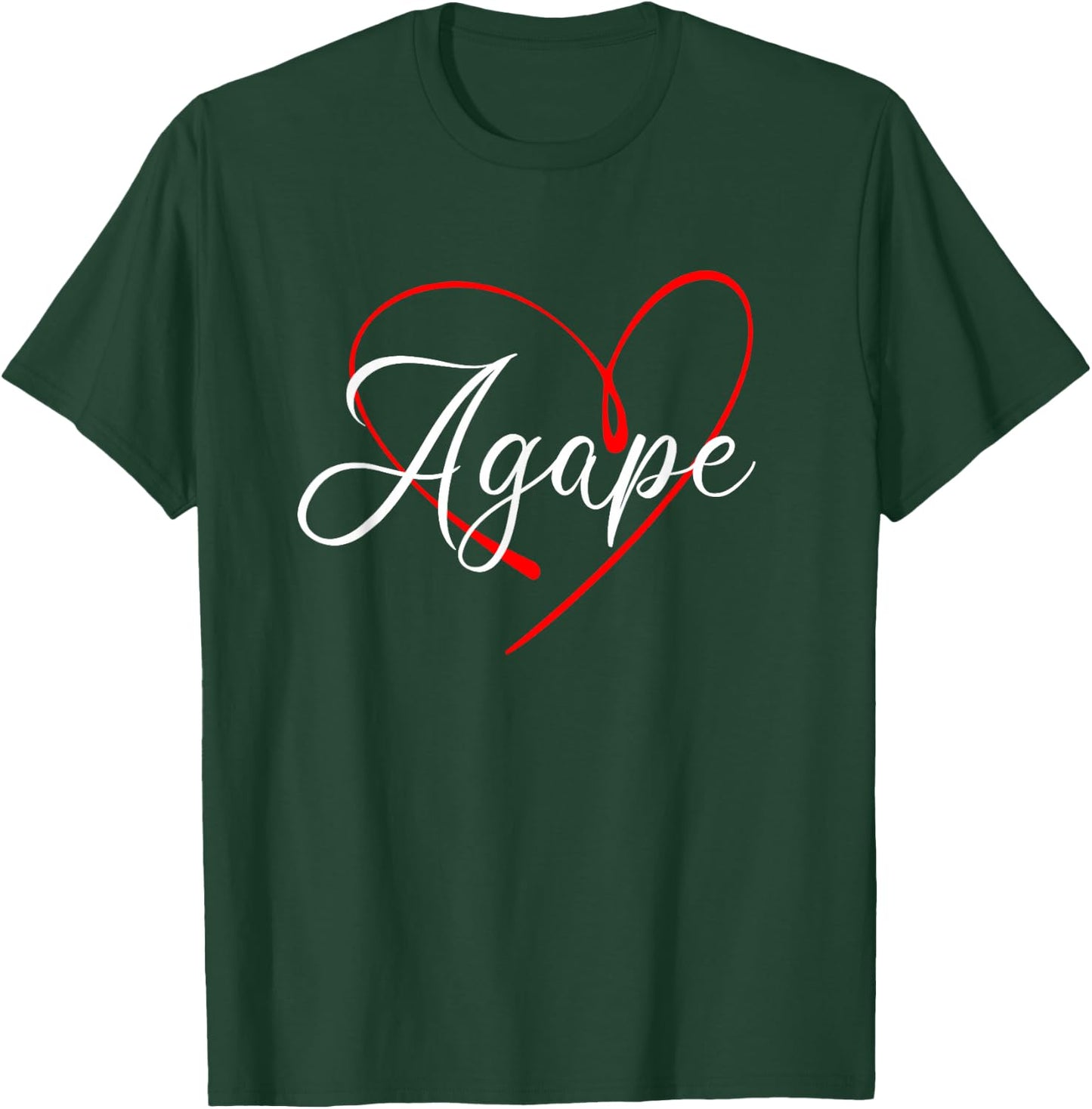 Agape greek word christianism agape T-Shirt - T-Shirt | Forest