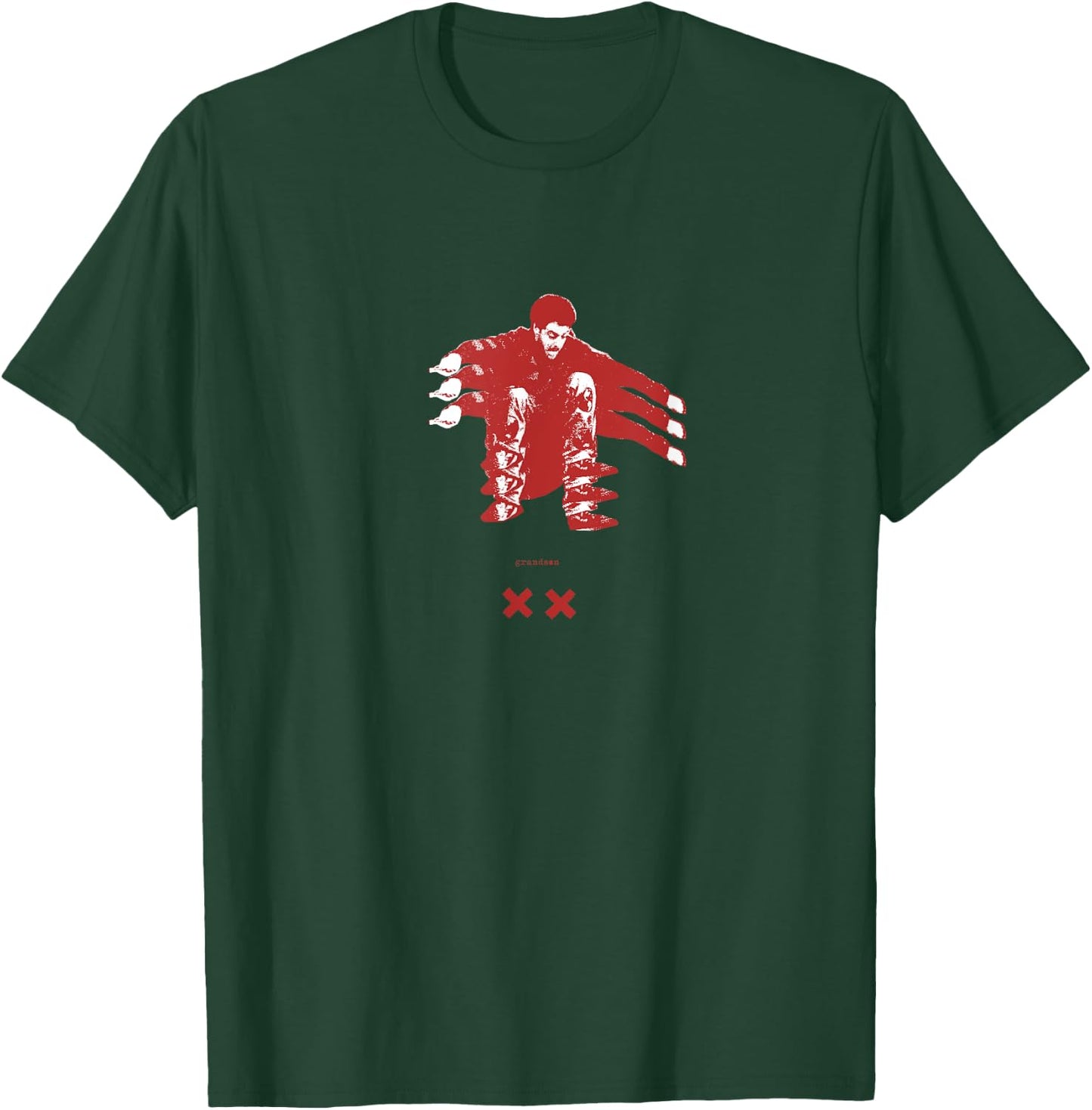 Grandson Jump Stack T-Shirt - T-Shirt | Forest