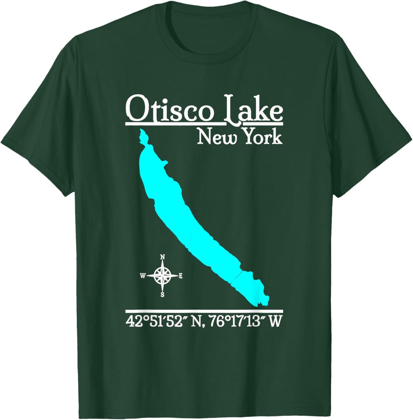 Otisco Lake, New York T-Shirt - T-Shirt | Forest