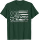 American Go Kart Racing USA Gokart Driver Go Cart Racer T-Shirt - T-Shirt | Forest
