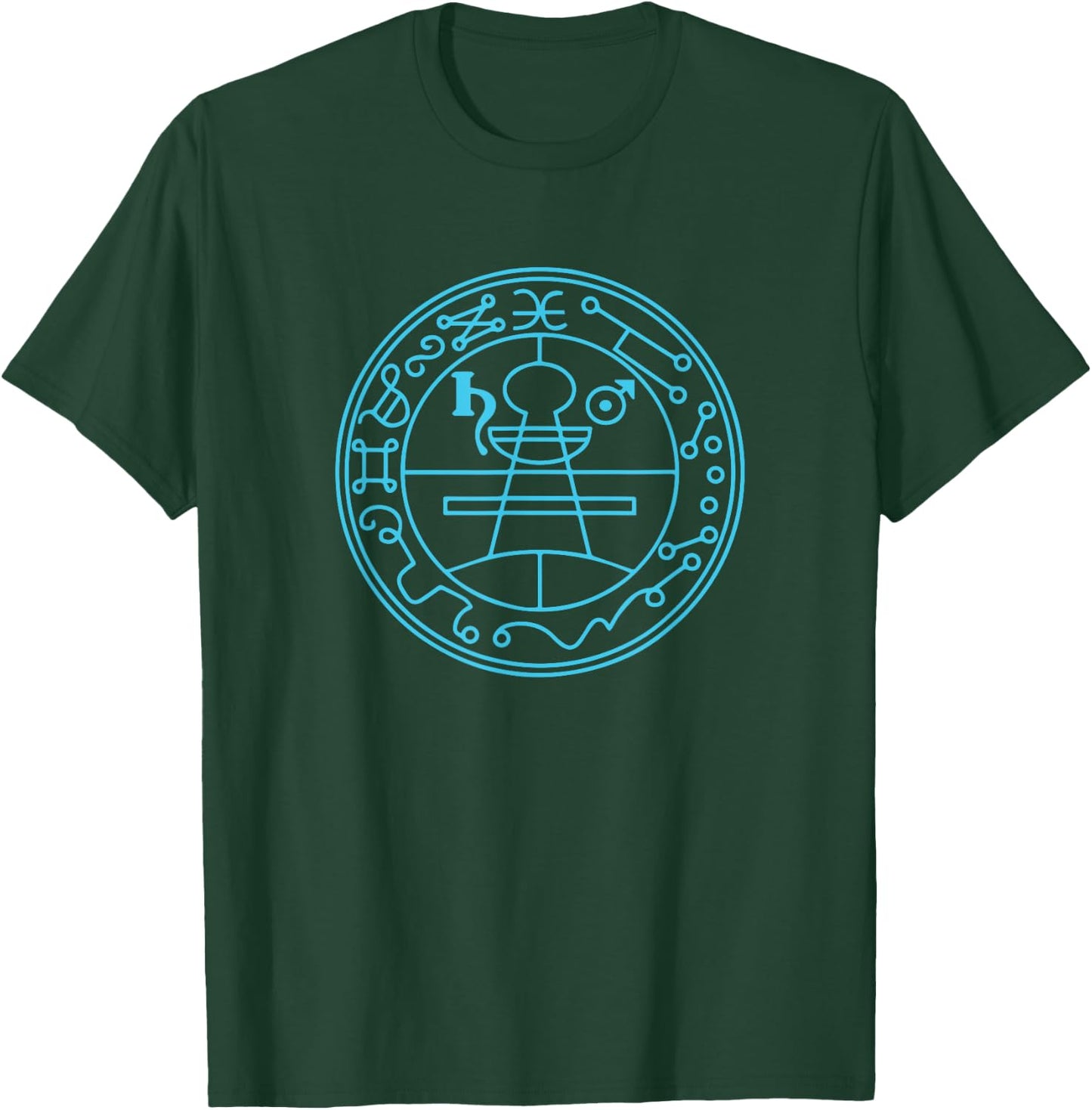 Secret Seal of Solomon, Judaism, Israel, magic, sorcery T-Shirt - T-Shirt | Forest