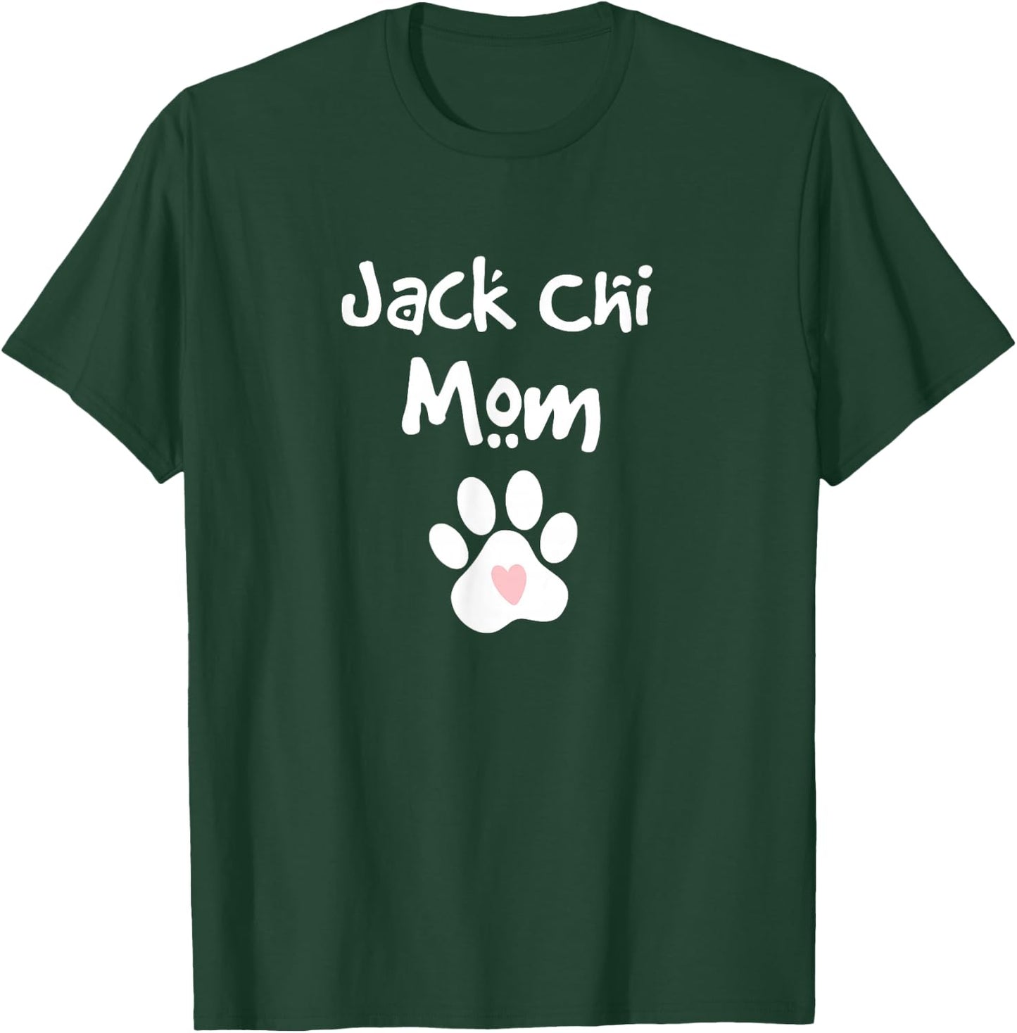 Jack Chi Mom Chihuahua Jack Russell Terrier Mix Breed Dog T-Shirt - T-Shirt | Forest