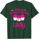Crazy Cardio Drumming Lady Gym Fitness Class Workout T-Shirt - T-Shirt | Forest