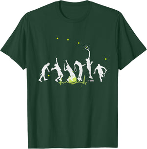 Big Tennis Serve, Soft Serve Tennis, Tennis Ball Pulse T-Shirt - T-Shirt | Forest