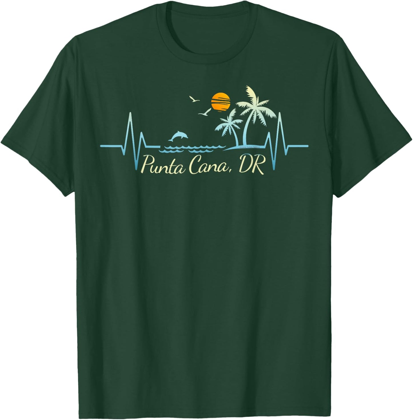 Punta Cana DR Souvenir Spring Break Punta Cana T-Shirt - T-Shirt | Forest