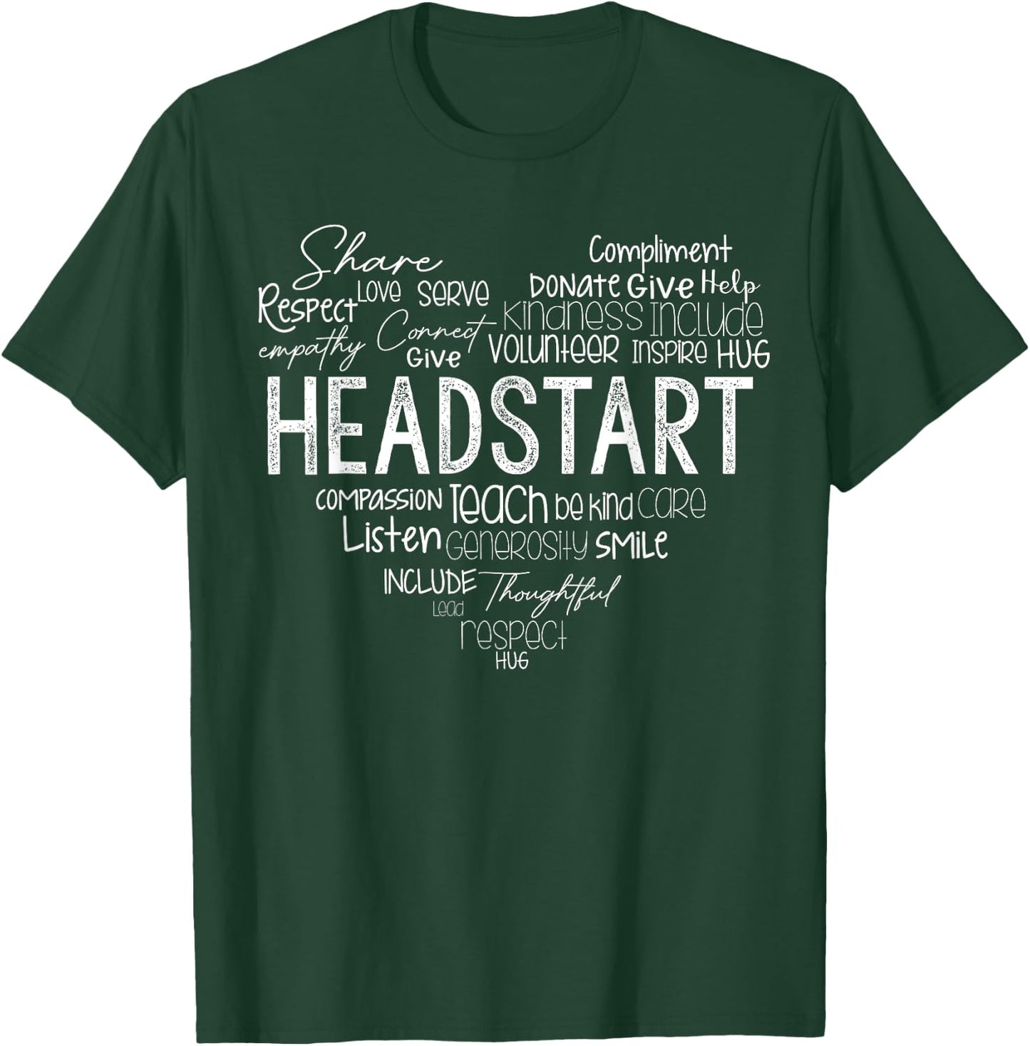 Girl First Day Headstart Leopard Plaid Back School Teacher T-Shirt - T-Shirt | Forest