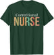 Leopard Correctional Nurse Gifts Nursing Apparel T-Shirt - T-Shirt | Forest