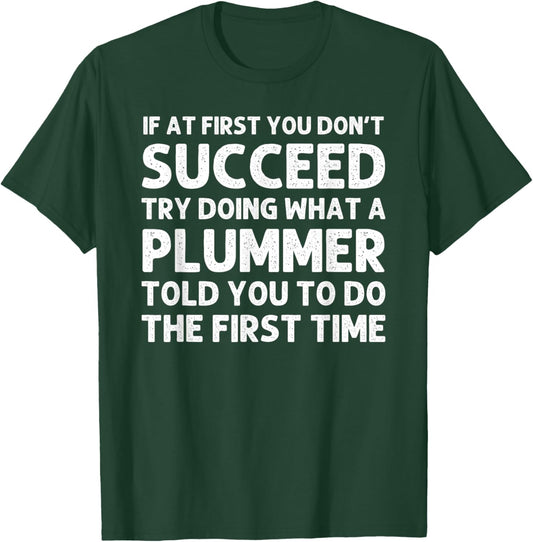 PLUMMER Funny Surname Family Tree Birthday Reunion Idea T-Shirt - T-Shirt | Forest