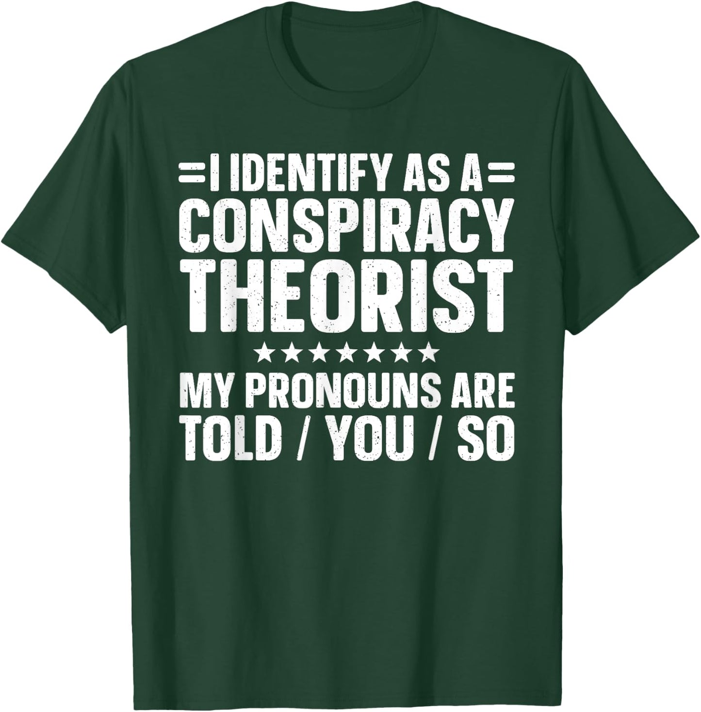 Best Conspiracy Theory Art Women Conspiracy Theorist T-Shirt - T-Shirt | Forest