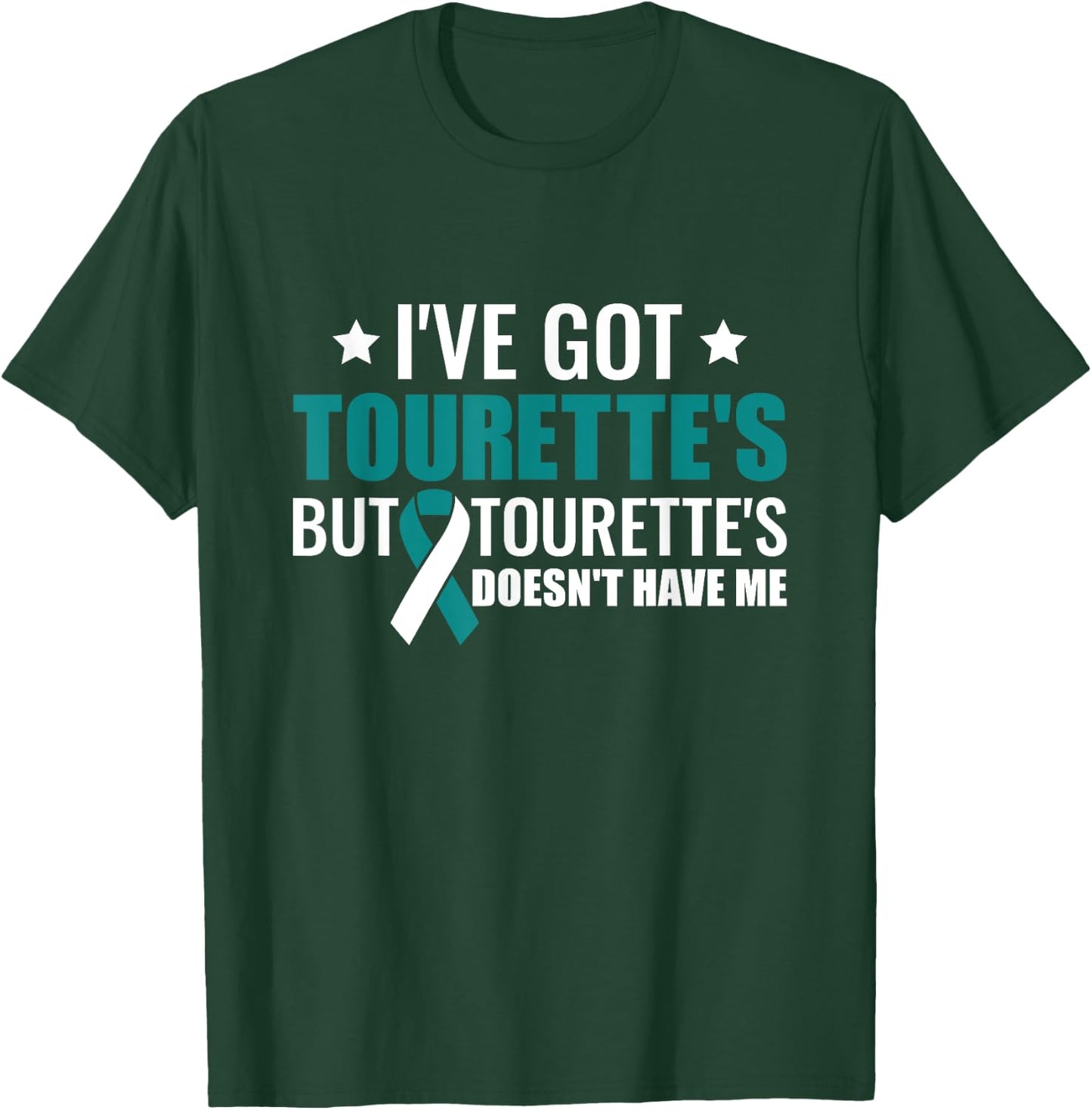 Tourette hat mich nicht Awareness of Tourette Syndrome T-Shirt - T-Shirt | Forest