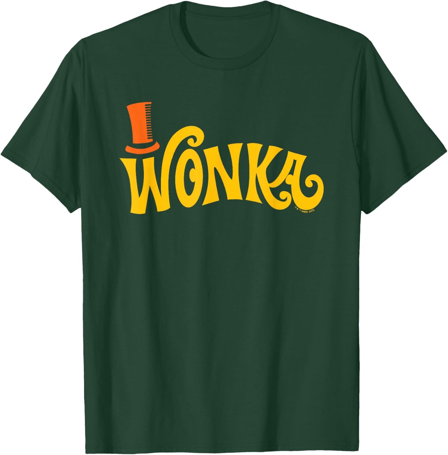 Willy Wonka & The Chocolate Factory - Retro Wonka Logo T-Shirt - T-Shirt | Forest