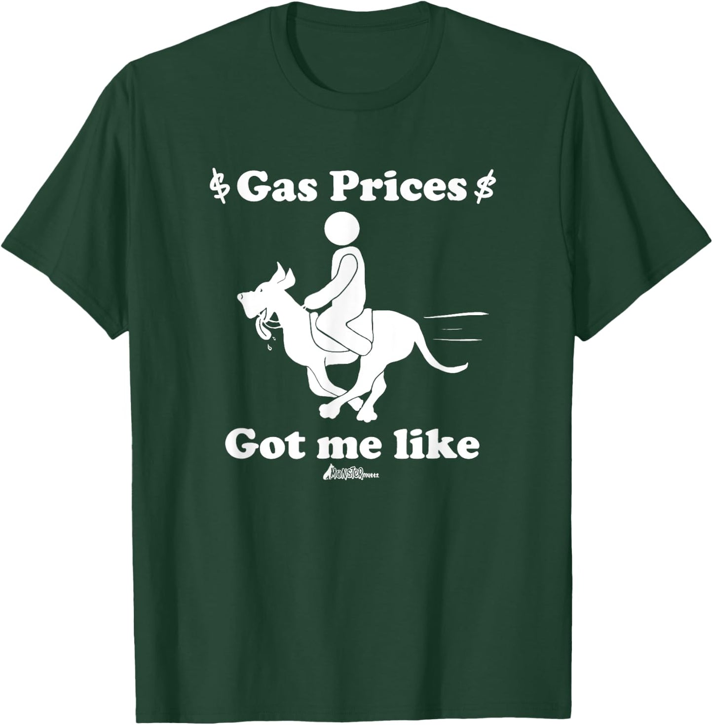 Funny Great Dane Gas Prices Top, Great Dane Shirt, Funny Dog Women T-Shirt - T-Shirt | Forest