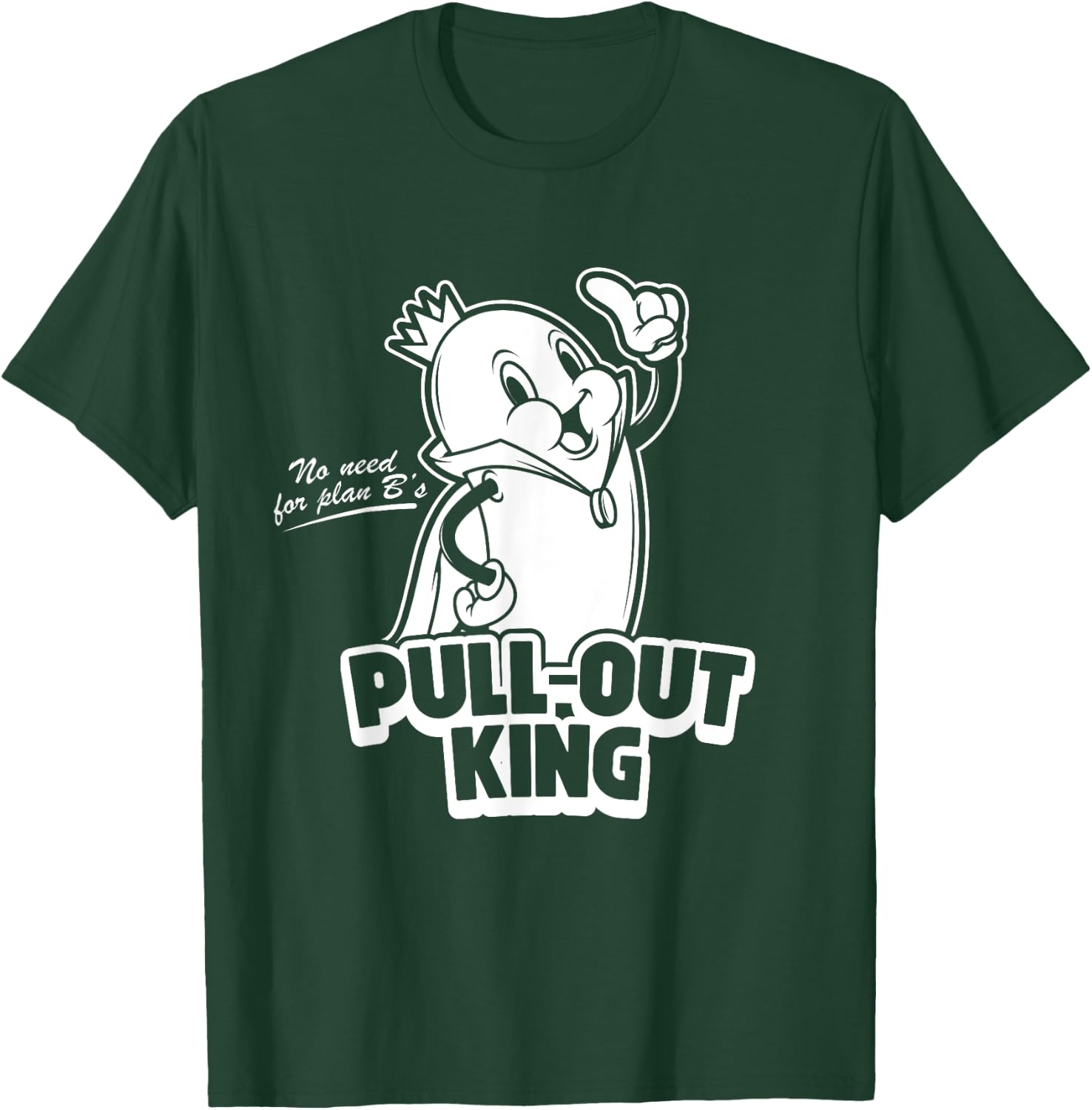 Pull Out King Dirty Funny Hot Dog Weiner Retro Adult Humor T-Shirt - T-Shirt | Forest