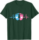 Cute Baby Tiny Humans Heartbeat Labor And Delivery L&D Nurse T-Shirt - T-Shirt | Forest
