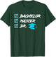 To Do List Doctor Degree Doctoral Degree Ph.D T-Shirt - T-Shirt | Forest