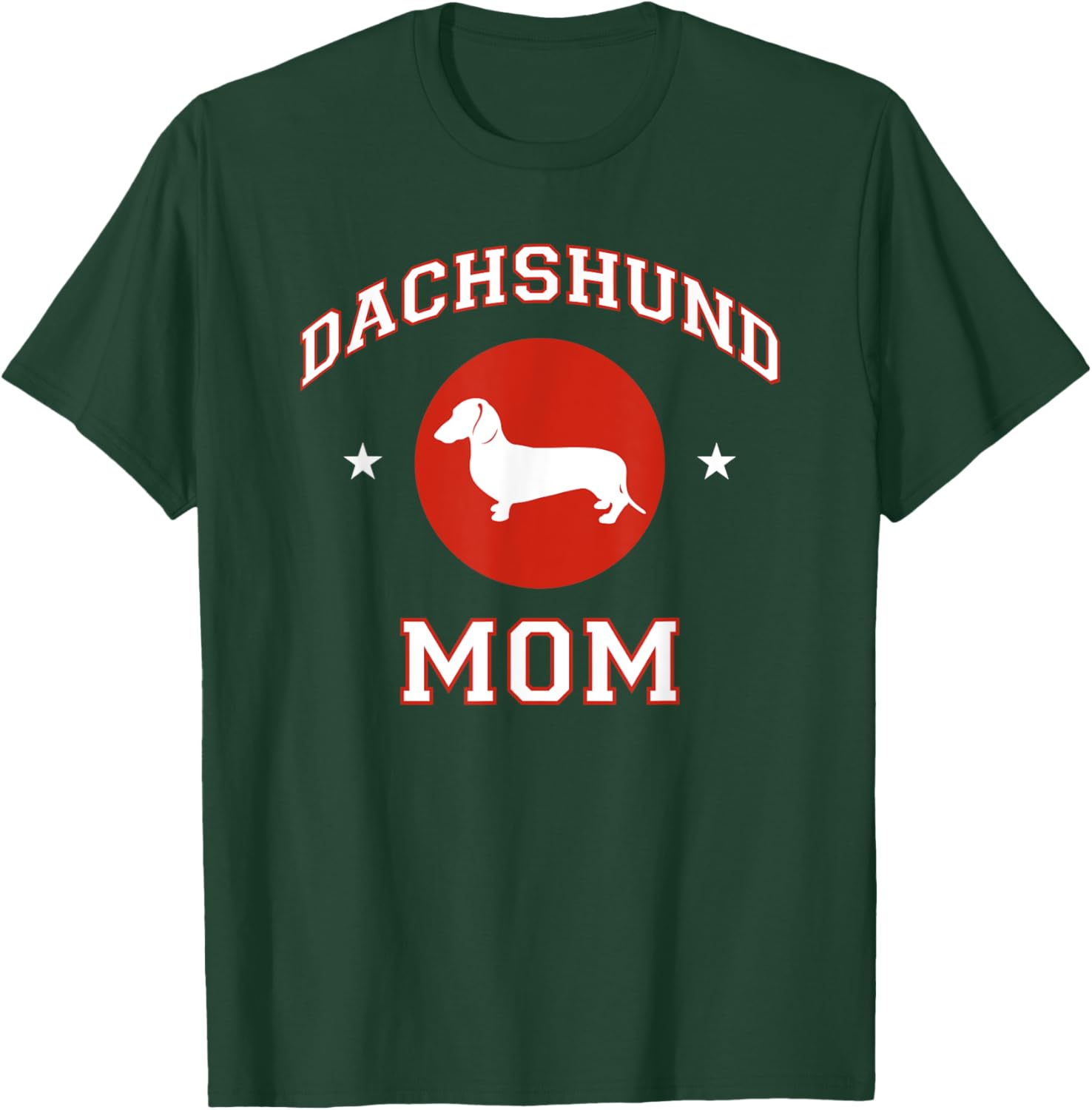 Smooth Dachshund Mom T-Shirt - T-Shirt | Forest