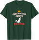 Queen Of The Coyote Killers Funny Hunter Trapper T-Shirt - T-Shirt | Forest