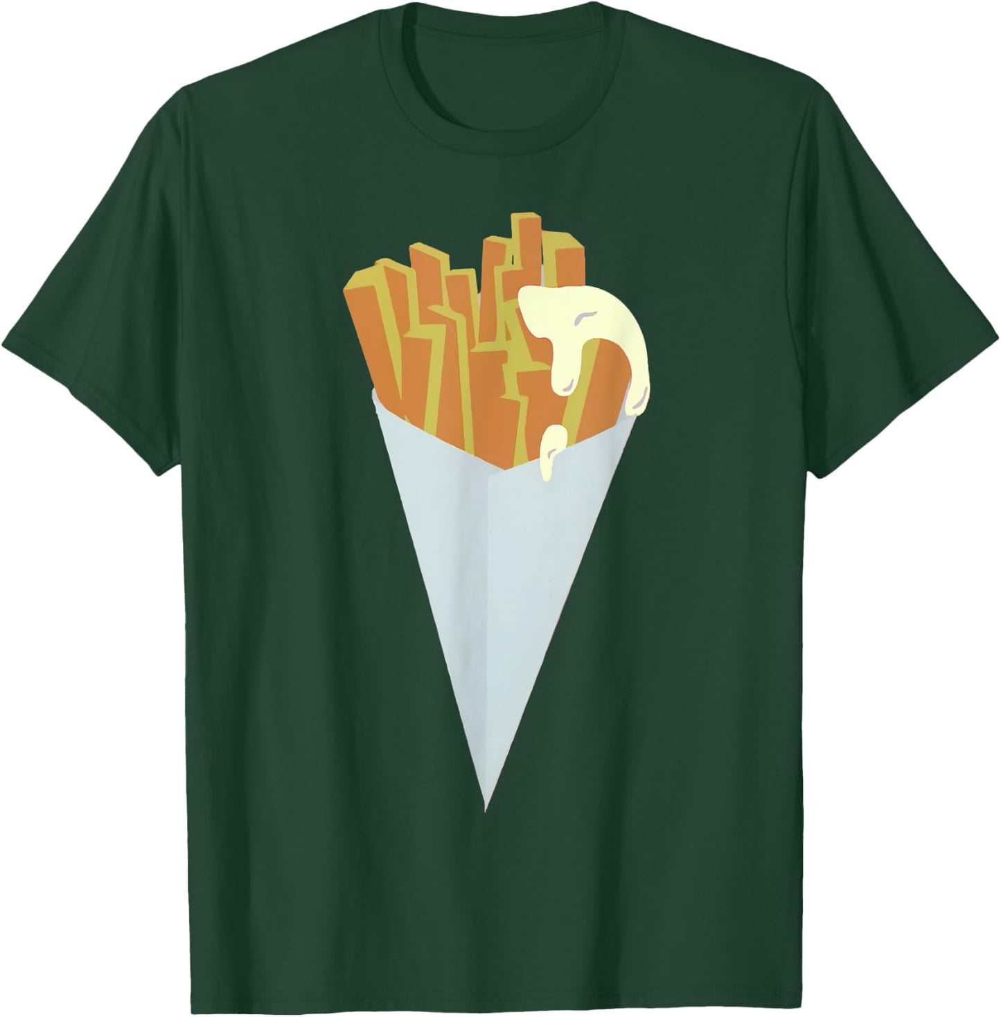 Belgian fries with mayonaise T-Shirt - T-Shirt | Forest