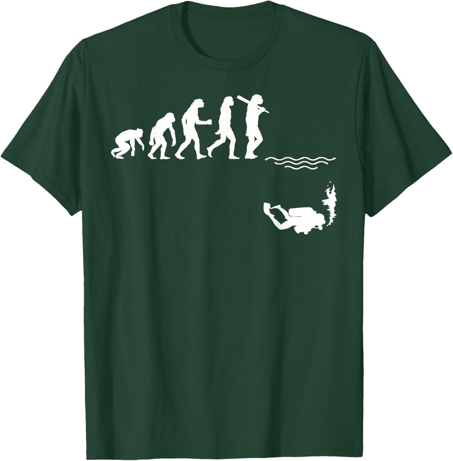 Funny Scuba Diving Women Professional Scuba Diver T-Shirt - T-Shirt | Forest