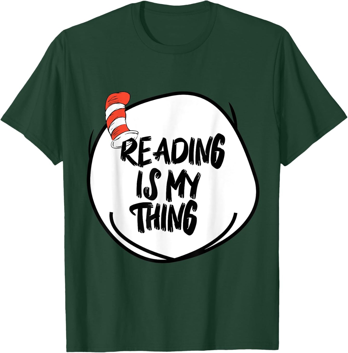 Reading is my Thing Funny Bookworm Reading book Lover T-Shirt - T-Shirt | Forest