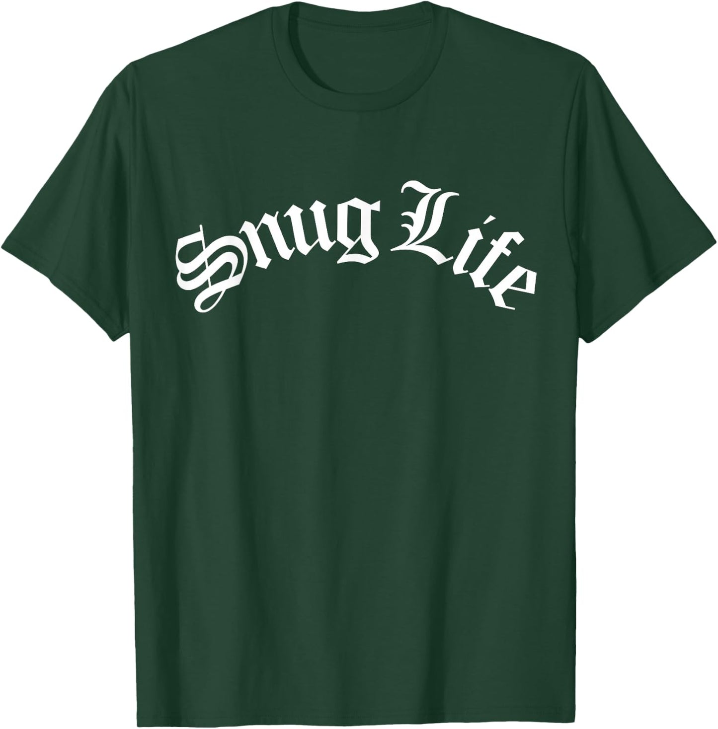 Snug Life Funny Cute Warm Cozy Cuddle Snuggle Hygge Love Fan T-Shirt - T-Shirt | Forest