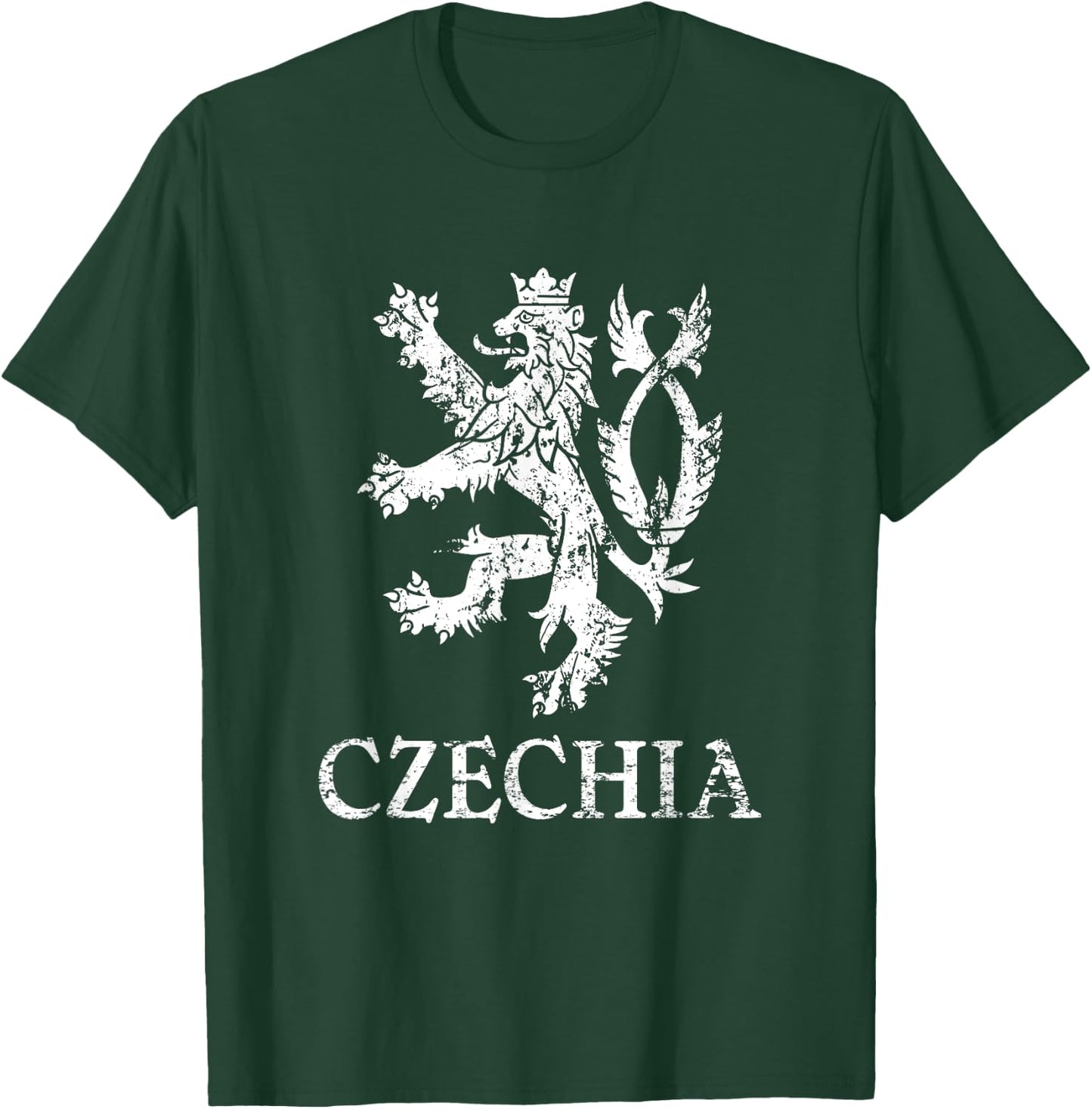 Cesko Czechia Lion Symbol Czech Republic Pride T-Shirt - T-Shirt | Forest