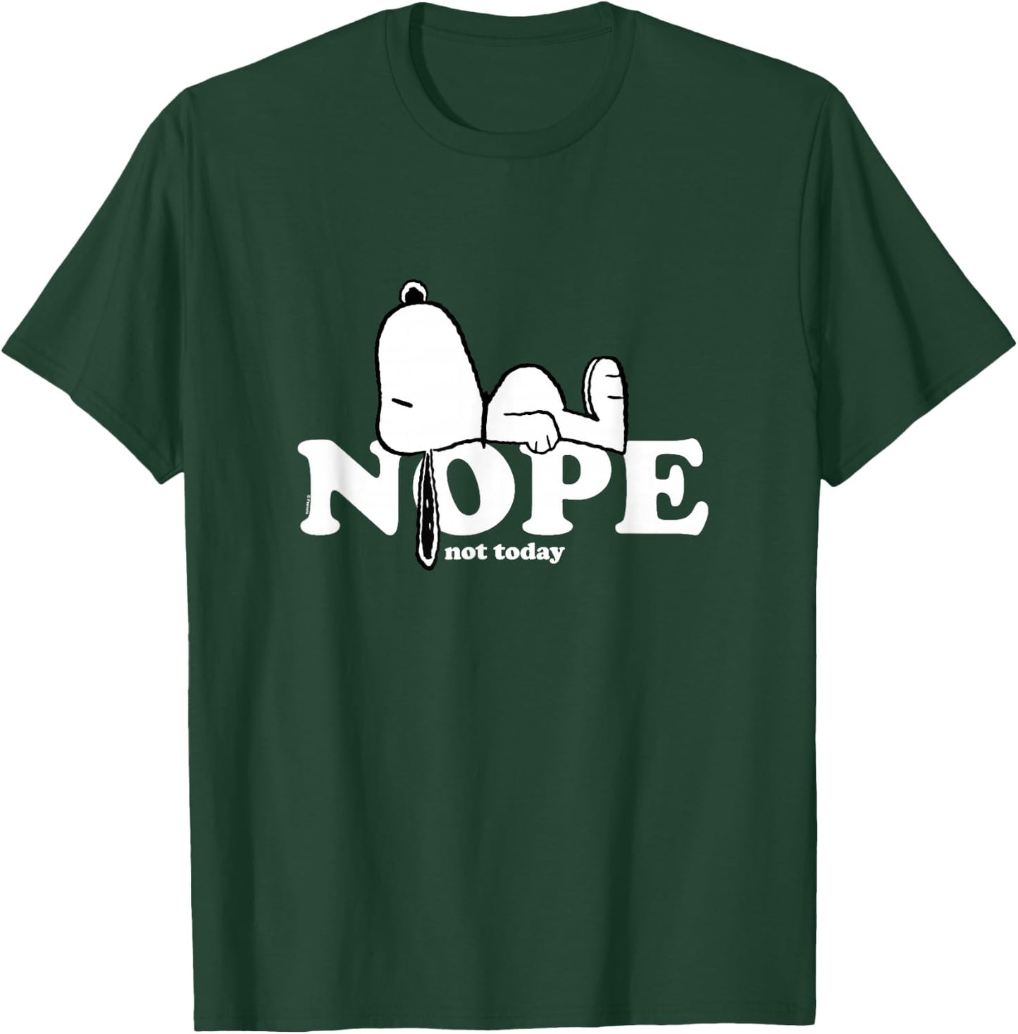 Snoopy Nope T-Shirt - T-Shirt | Forest