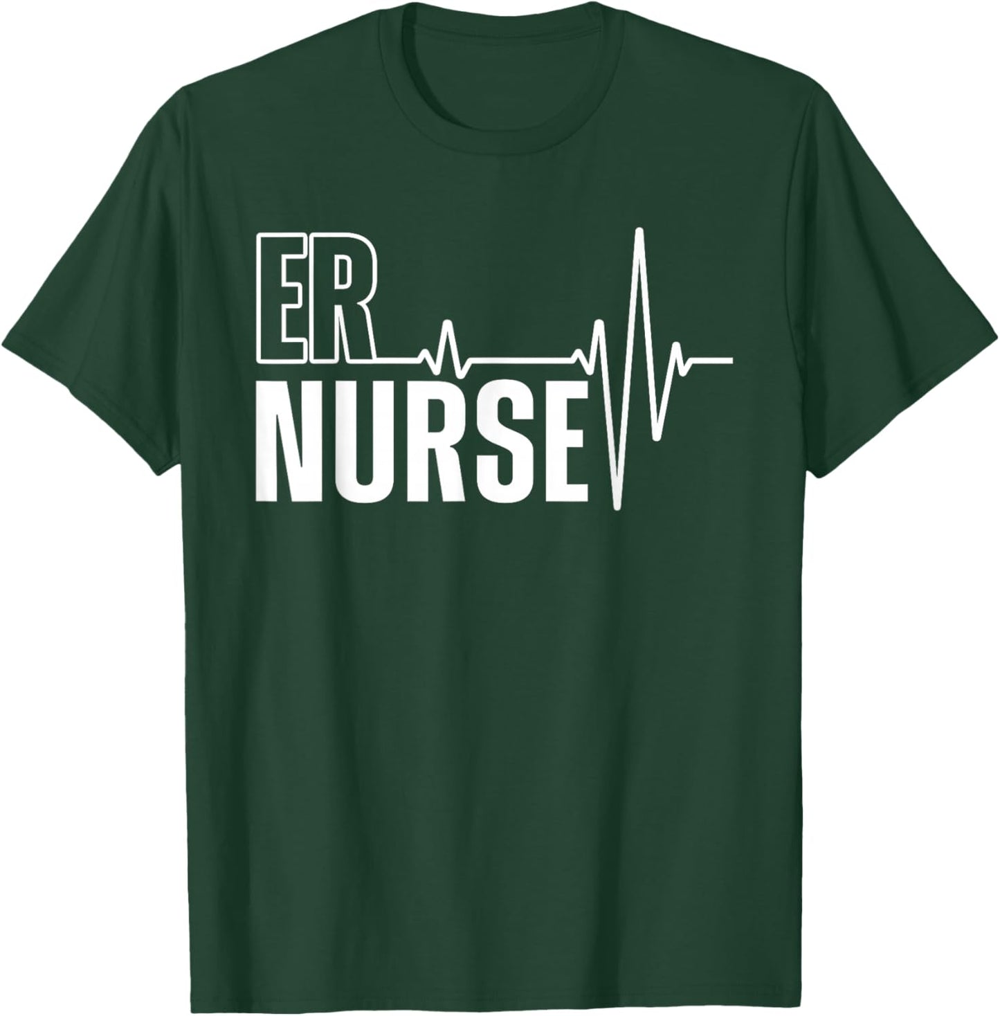 Cool Emergency Room Nurse Design Women ER Nursing T-Shirt - T-Shirt | Forest