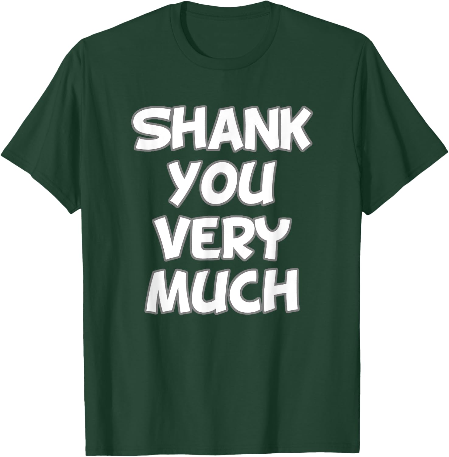 Shank You Very Much Funny Volleyball Team Bad Pass T-Shirt - T-Shirt | Forest