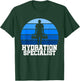 Hydration Specialist Team Manager Football Hydrated Waterboy T-Shirt - T-Shirt | Forest