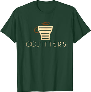 CC Jitters Coffee Shop T-Shirt - T-Shirt | Forest