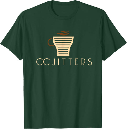 CC Jitters Coffee Shop T-Shirt - T-Shirt | Forest