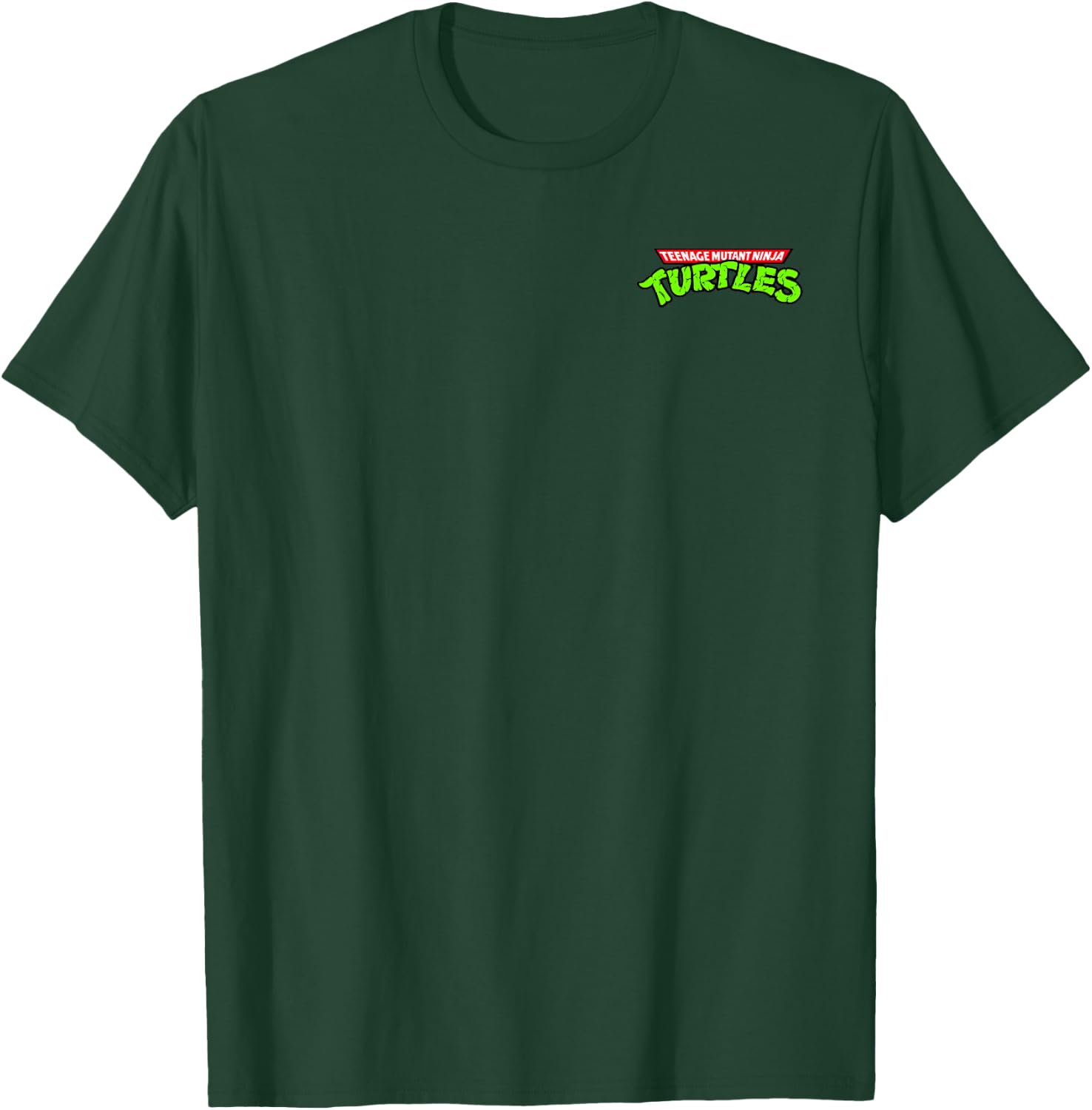 Teenage Mutant Ninja Turtles Classic Vintage Pocket Logo T-Shirt - T-Shirt | Forest