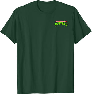 Teenage Mutant Ninja Turtles Classic Vintage Pocket Logo T-Shirt - T-Shirt | Forest