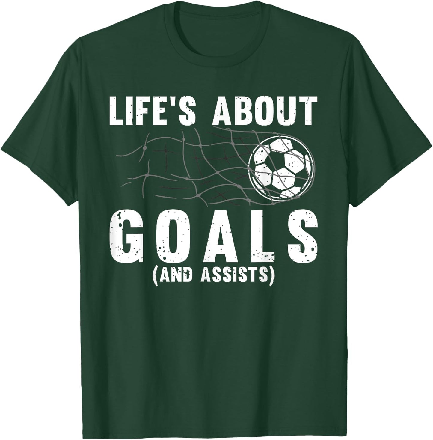 Cool Soccer Women Soccer Lovers Player Football Goal T-Shirt - T-Shirt | Forest