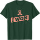 Endometrial Cancer Survivor T-Shirt - T-Shirt | Forest