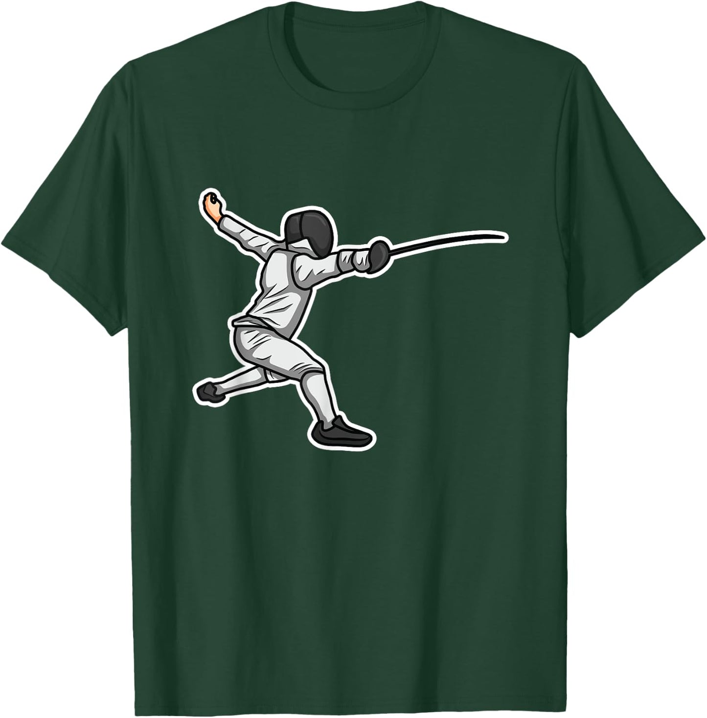 Little Fencer Fencing Lover Épée T-Shirt - T-Shirt | Forest