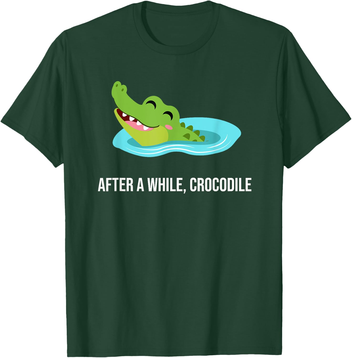 After A While Crocodile T-Shirt - T-Shirt | Forest
