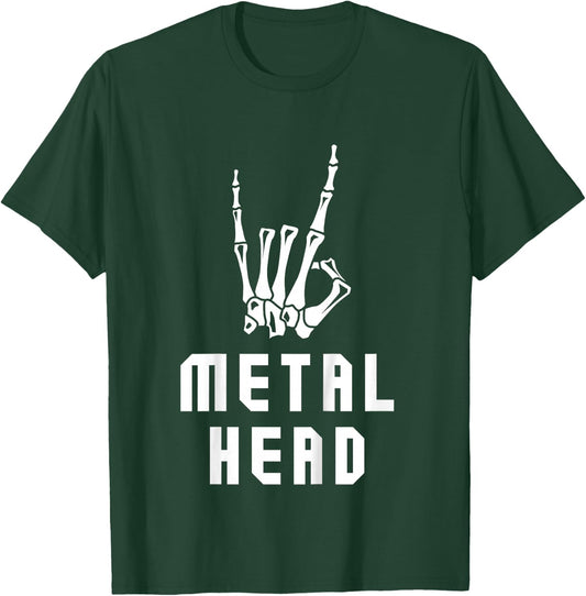 Metal Head Kids. For Metalhead Boys & Girls Into Metal Bands T-Shirt - T-Shirt | Forest