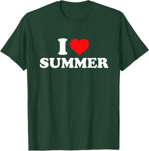 I Love Summer T-Shirt - T-Shirt | Forest