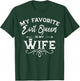 My Favorite Evil Queen Is My Wife Funny Husband Anniversary T-Shirt - T-Shirt | Forest