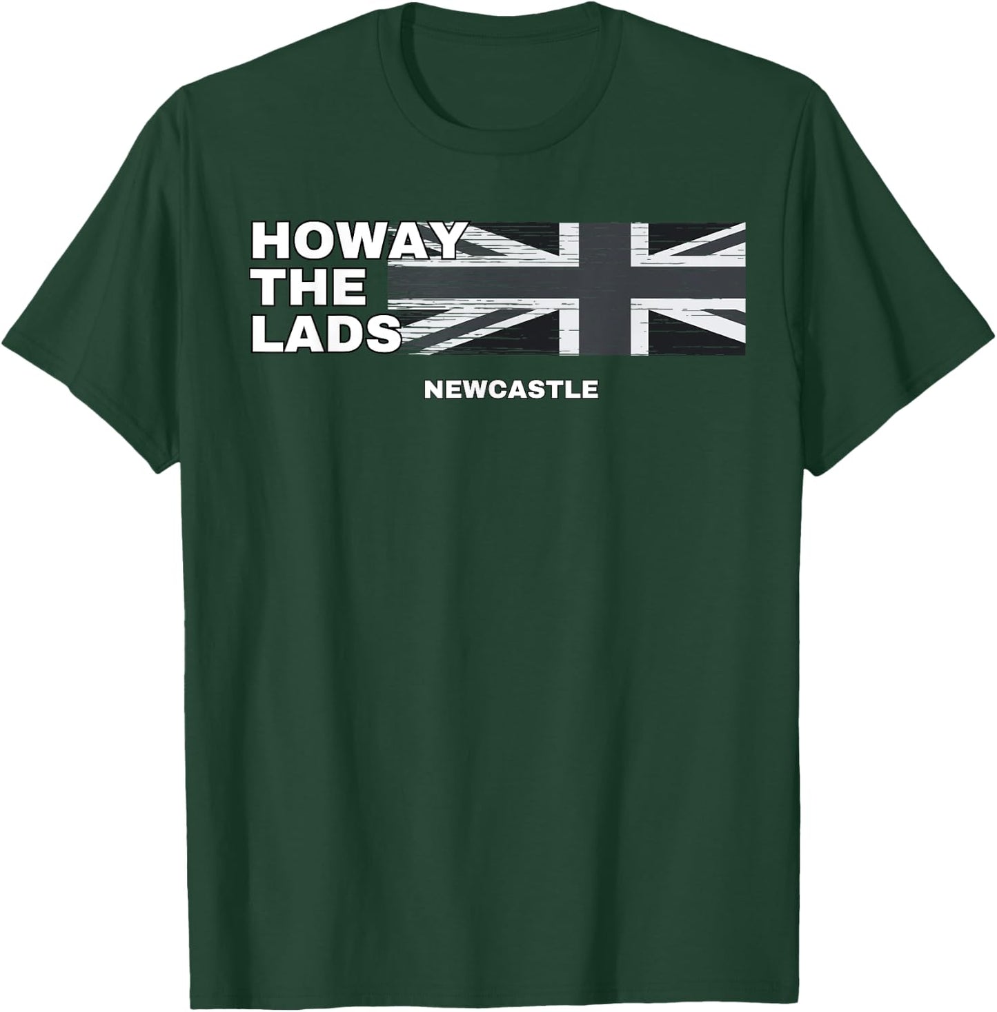 Howay The Lads Newcastle Geordie Fan Football Newcastle T-Shirt - T-Shirt | Forest