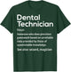 Funny Dental Lab Tech Dental Technician Precision Guesswork T-Shirt - T-Shirt | Forest