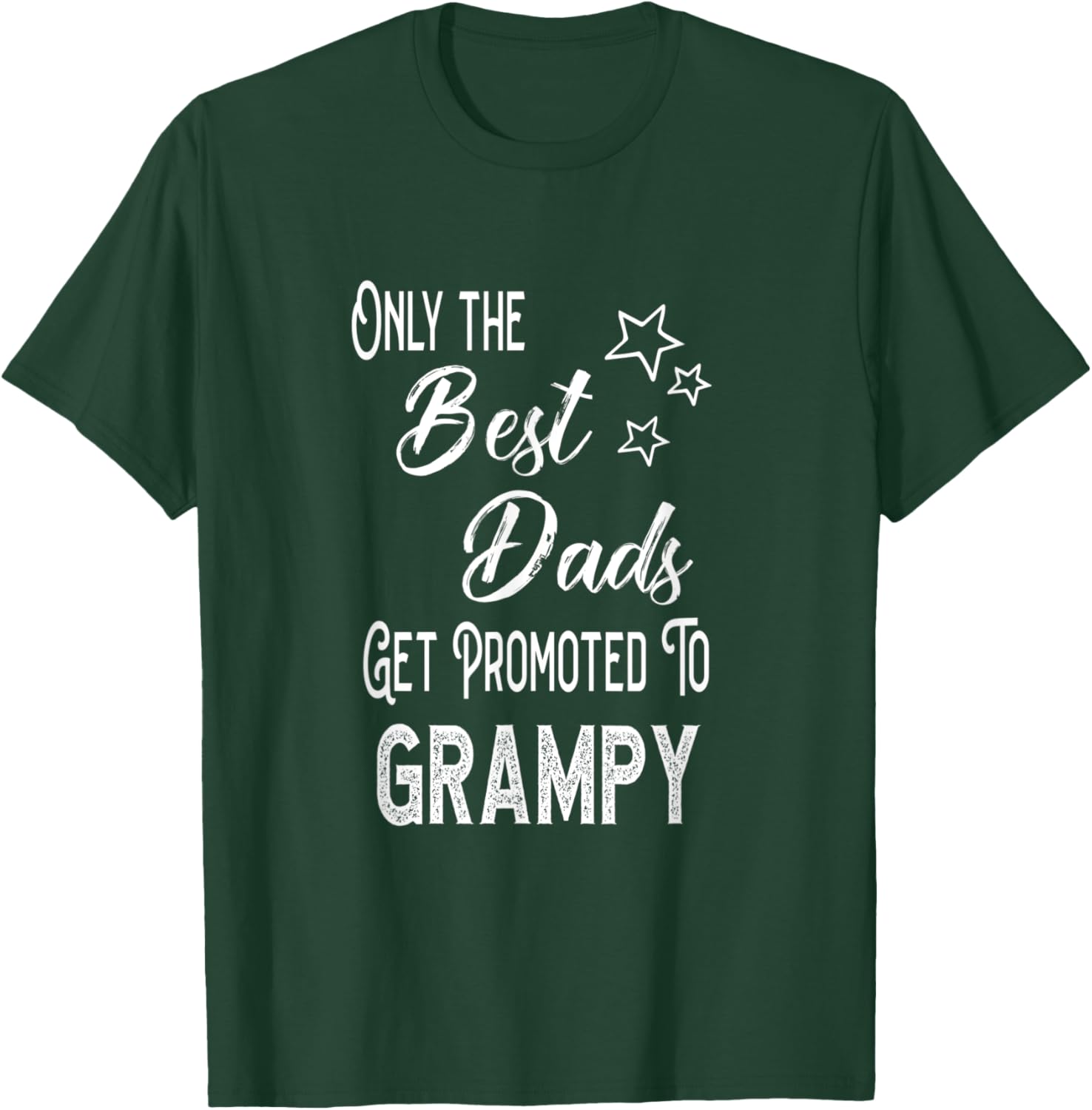 The Best Dads Get Promoted to Grampy Special Grandpa T-Shirt - T-Shirt | Forest
