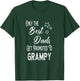 The Best Dads Get Promoted to Grampy Special Grandpa T-Shirt - T-Shirt | Forest