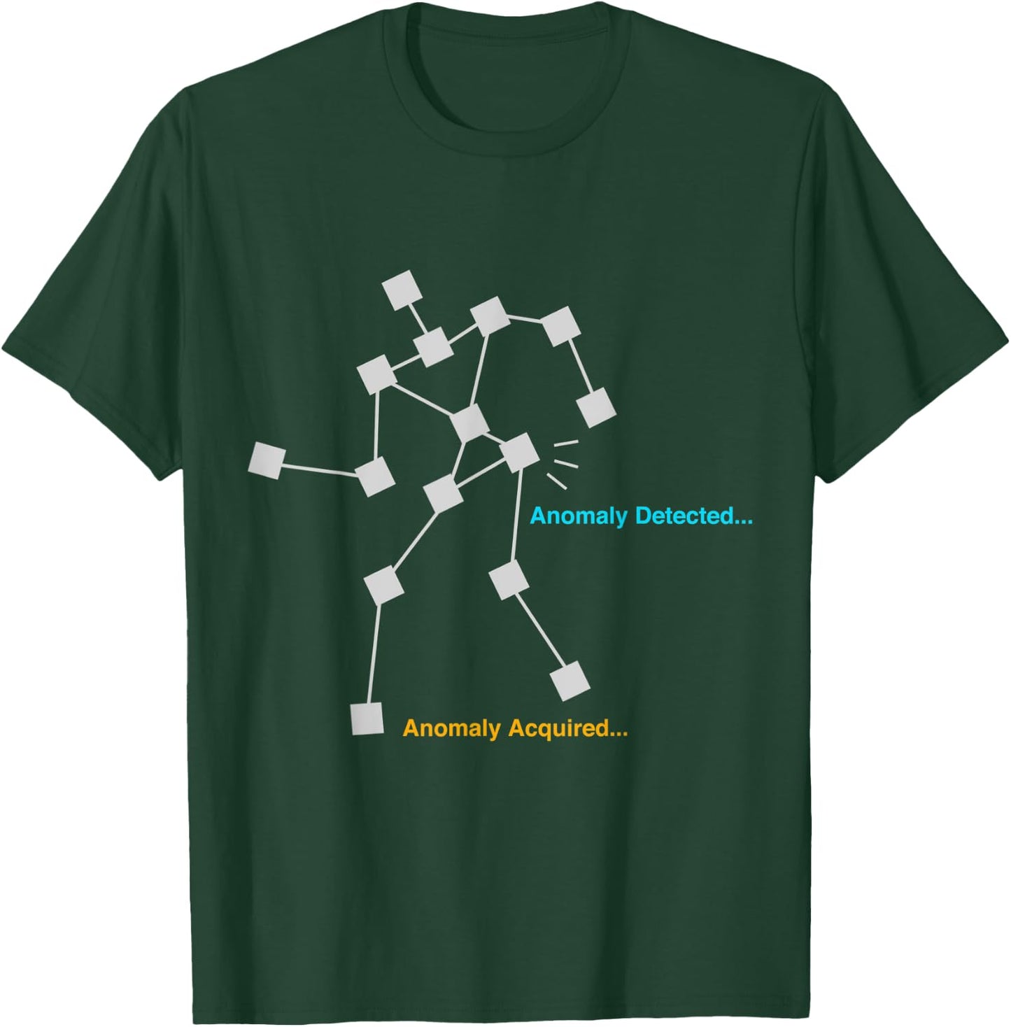 Ghost Hunting SLS Paranormal Spirit Funny Anomaly Detected T-Shirt - T-Shirt | Forest