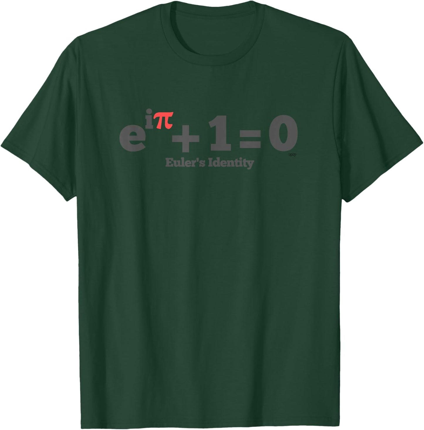 The most beautiful math equation: Euler's Identity T-Shirt - T-Shirt | Forest